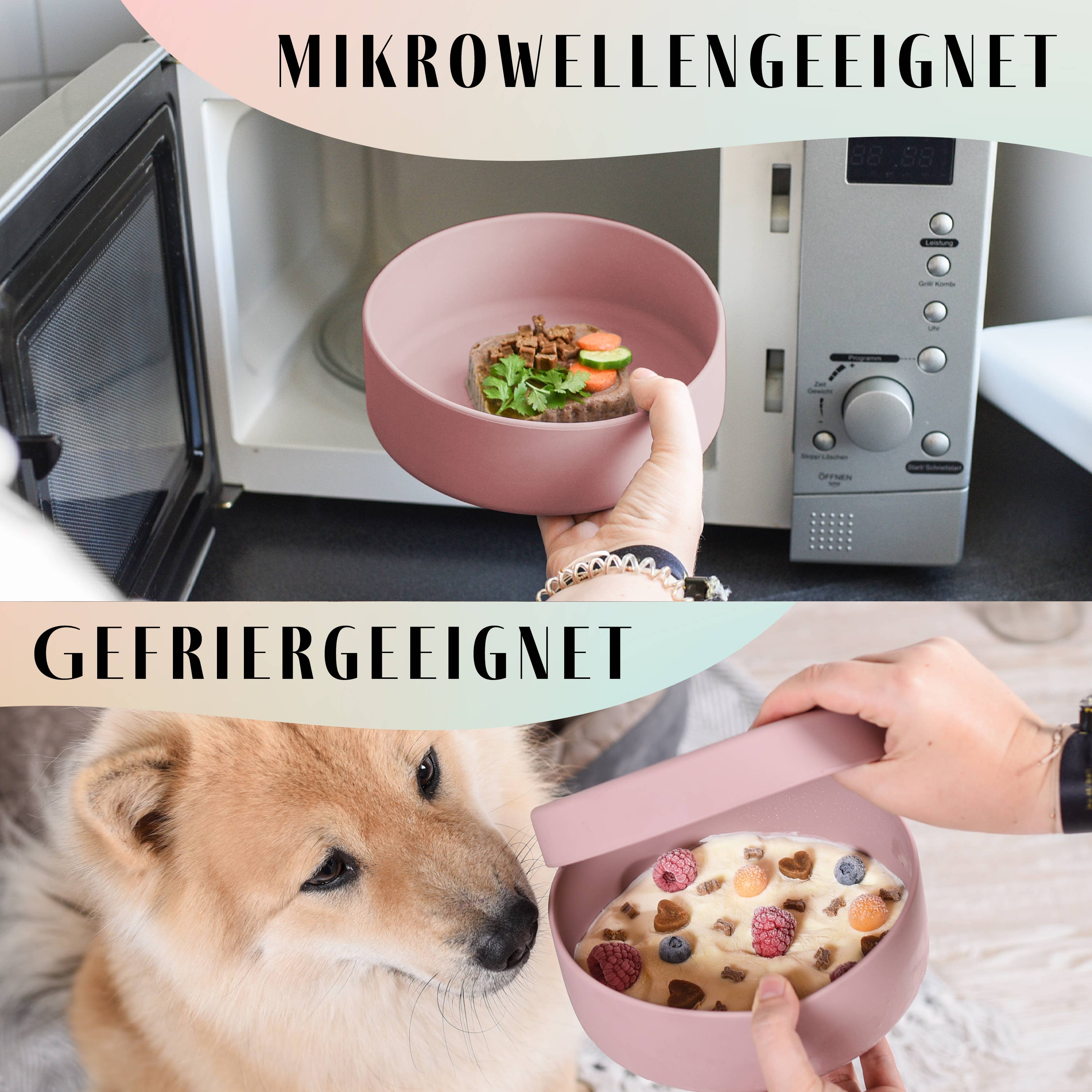 Csúszásmentes szilikon etetőtál kutyáknak és macskáknak