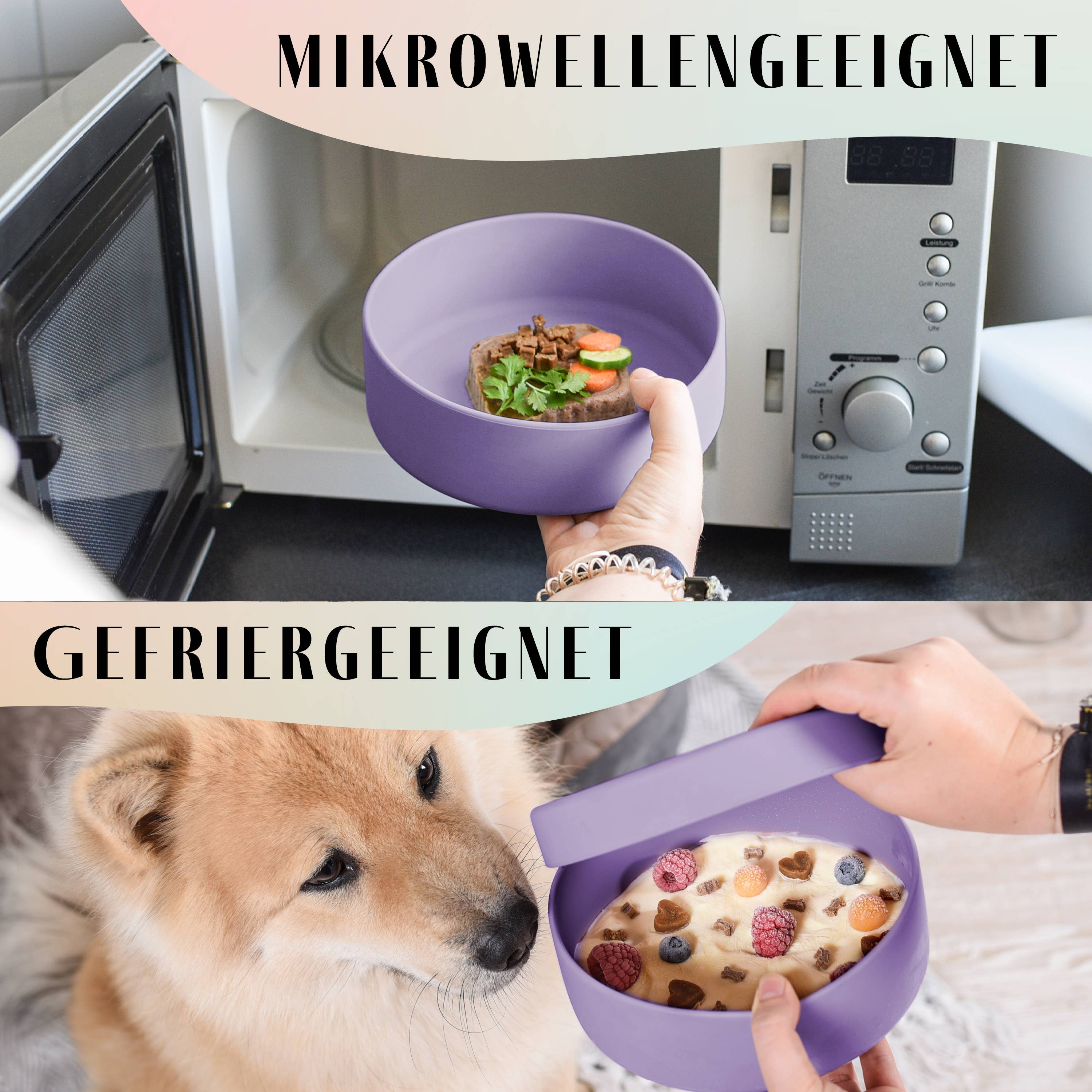 Szilikon etetőtál tetővel