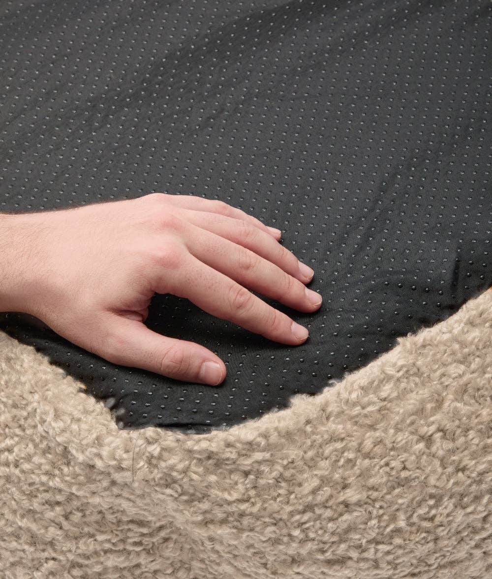 Snozy kutyaágy | Bézs „sheep” anyag