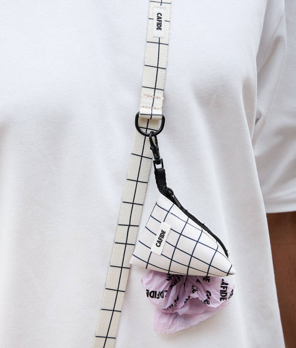 Juno zacskótartó | Bézs vonal mintás