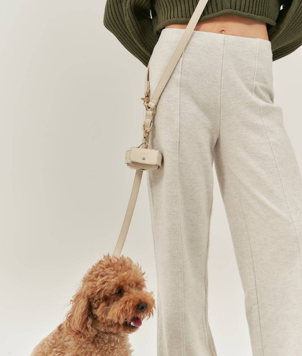 Jala zacskótartó | Bézs vegán bőr