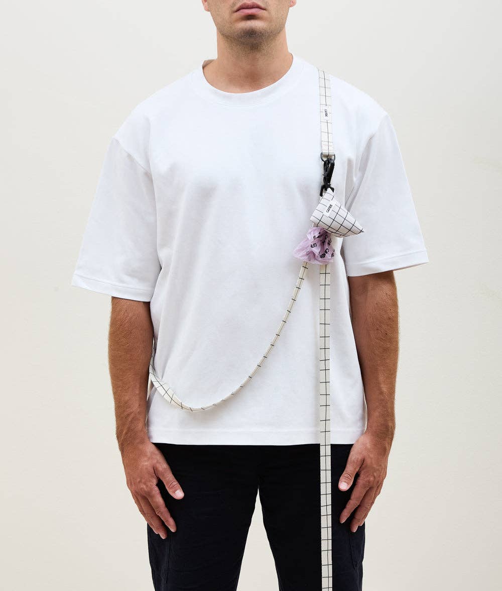 Juno zacskótartó | Bézs vonal mintás