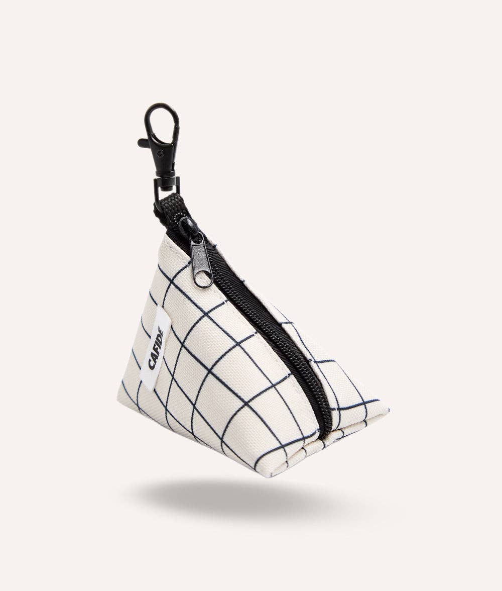 Juno zacskótartó | Bézs vonal mintás