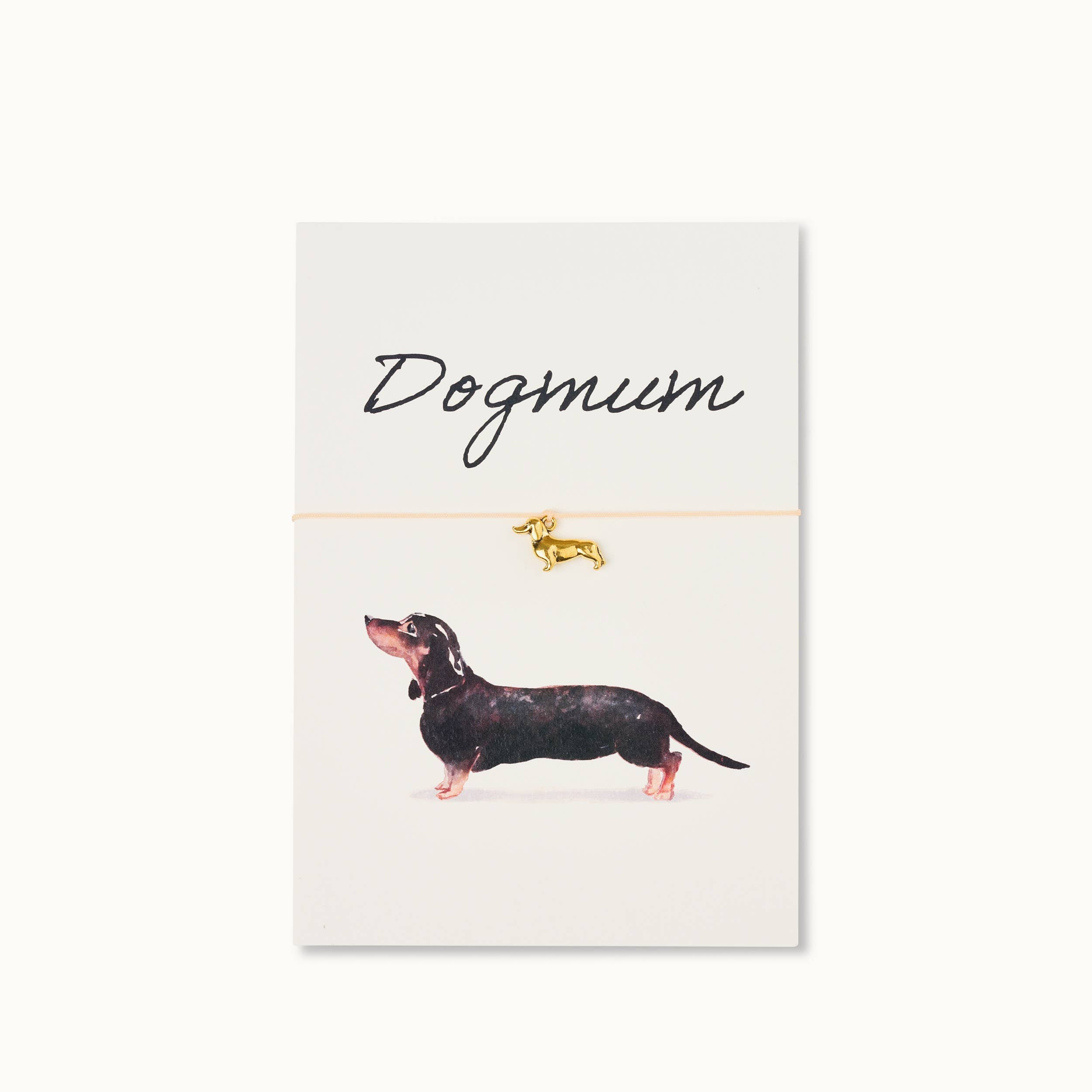 Dogmum – tacskó karkötő ajándékkártyán